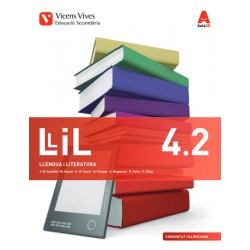 Llil 4 Comunitat Valenciana. Llengua i Literatura. Llibre 1 i 2 (Aula 3D)