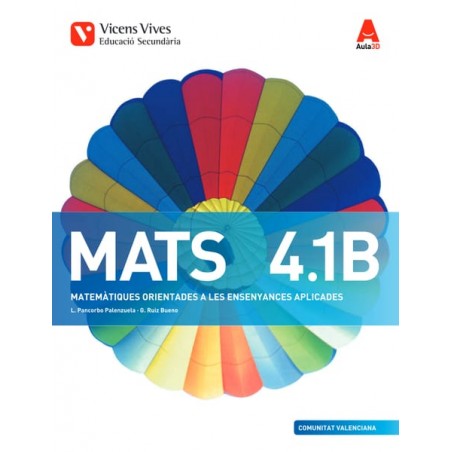 MATS 4 B.Ctat. Valenciana.Matemátiques e.aplicades. Llibre 1, 2 i 3...