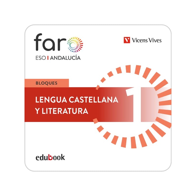 Lengua Castellana y Literatura 1. Edición bloques. Andalucía. Faro (Edubook Digital)