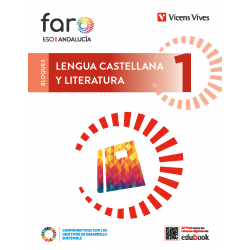 Lengua Castellana y Literatura 1+Separata Ortografía 1. Edición bloques. Andalucía (Faro)