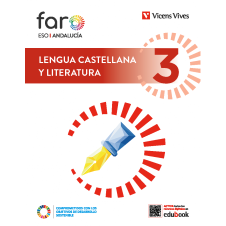 Lengua Castellana y Literatura 3+Separata Ortografía 3. Edición combinada Andalucía (Faro)