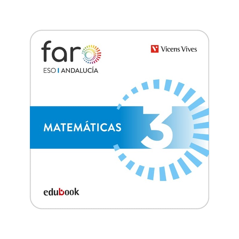 Matemáticas 3. Andalucía. Faro (Edubook Digital)
