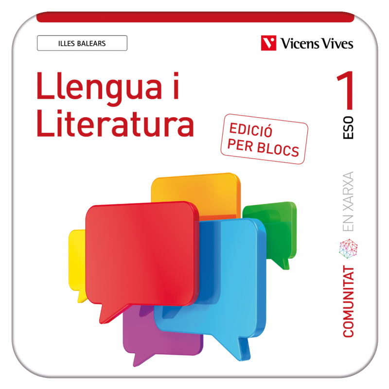 Llengua Catalana i Lit. 1 Illes Balears. (Ctat. en Xarxa). Ed. per blocs (Edubook Digital)