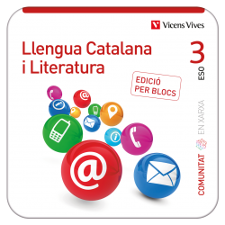 Llengua Catalana i Literatura 3 Catalunya. (Comunitat en Xarxa). Edició per blocs (Edubook Digital)