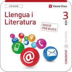 Llengua i Literatura 3 Illes Balears (Comunitat en Xarxa). Ed. per blocs (Edubook Digital