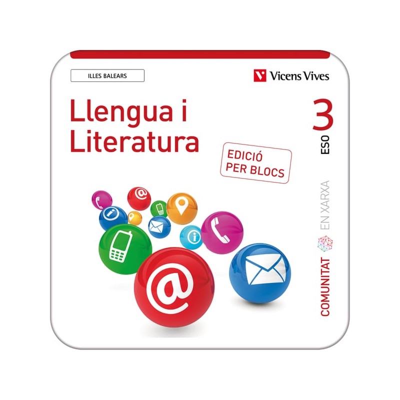 Llengua i Literatura 3 Illes Balears (Comunitat en Xarxa). Ed. per blocs (Edubook Digital