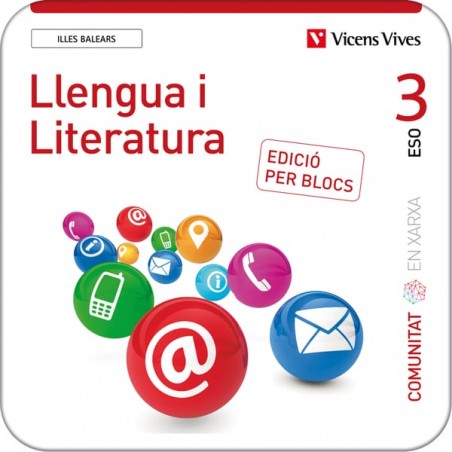 Llengua i Literatura 3 Illes Balears (Comunitat en Xarxa). Ed. per...