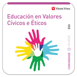 Eduación en Valores Cívicos e Éticos. Galicia (Cominidade en Rede) (Edubook Digital)