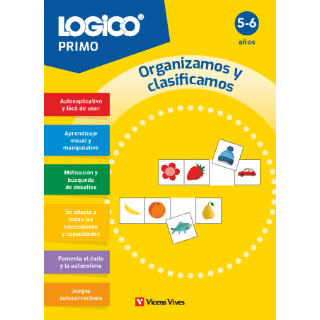 Logico Primo. Organizamos y clasificamos (5-6 años)