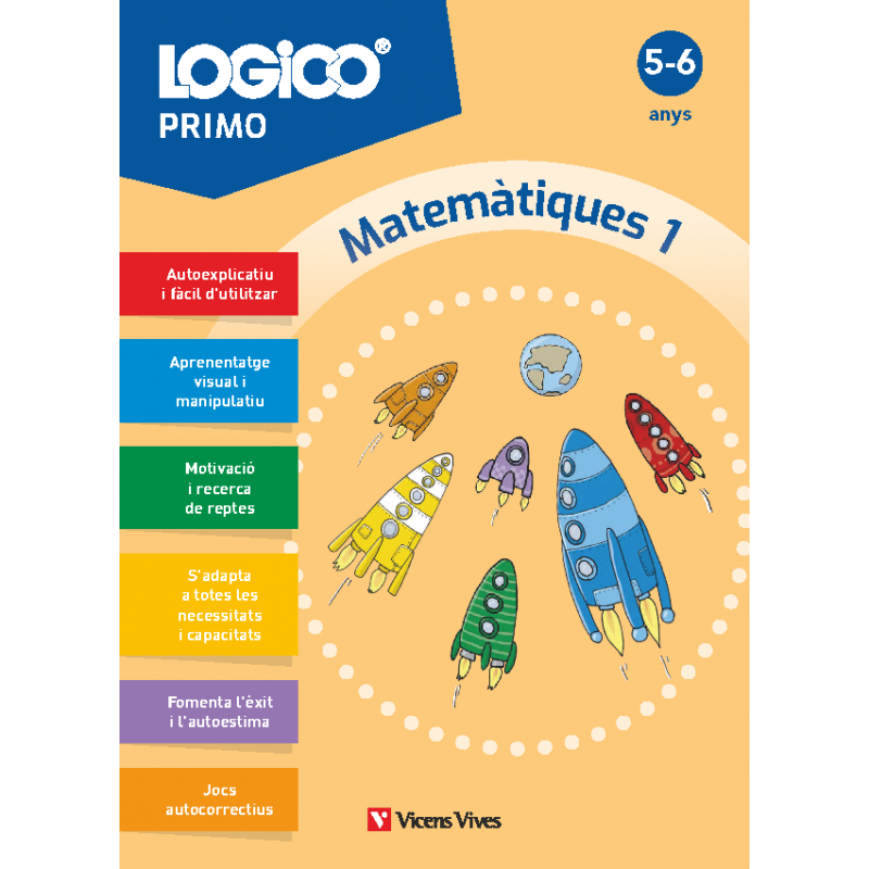 Logico Primo. Matemàtiques 1 (5-6 anys)