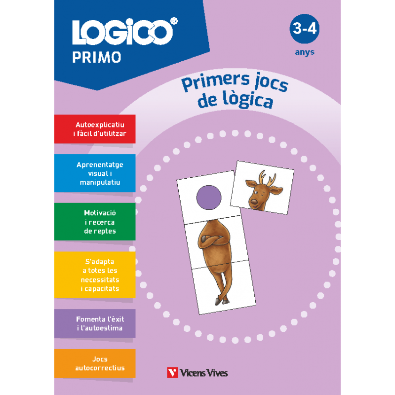 Logico Primo. Primers jocs de lògica (3-4 anys)