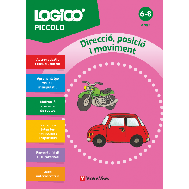 Logico Piccolo. Direcció, posició i moviment (6-8 anys)