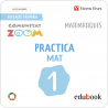 Practicamat 1. Activitats Illes Balears. Lletra manuscrita. Comunitat Zoom. (Edubook Digital)