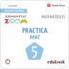 PracticaMat 5. Matemàtiques activitats. Illes Balears Comunitat Zoom (Edubook Digital)