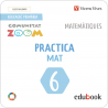 PracticaMat 6. Matemàtiques activitats. Illes Balears Comunitat Zoom (Edubook Digital)