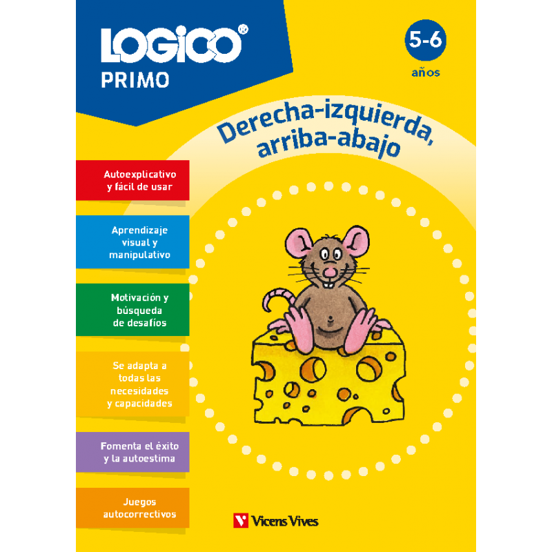 Logico Primo. Derecha-izquierda, arriba-abajo (5-6 años)