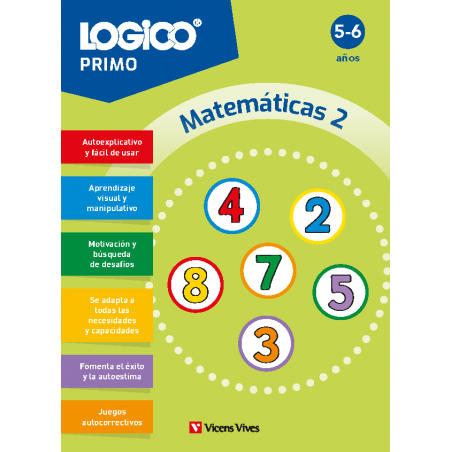 Logico Primo. Matemáticas 2 (5-6 años)