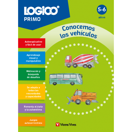 Logico Primo. Conocemos los vehículos (5-6 años)