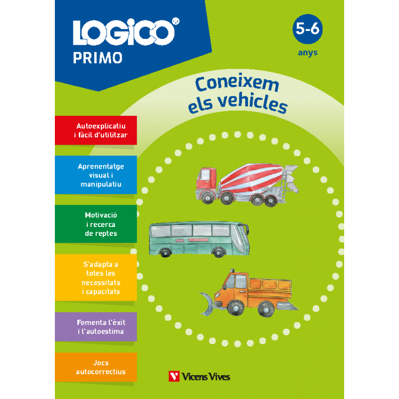 Logico Primo. Coneixem els vehicles (5-6 anys)