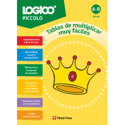 Logico Piccolo. Tablas de multiplicar muy fáciles. (6-8 años)