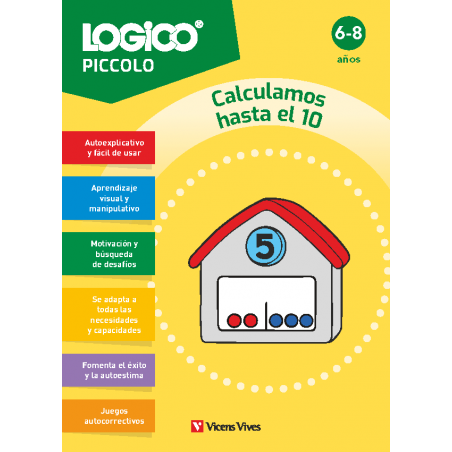 Logico Piccolo. Calculamos hasta el 10. (6-8 años)