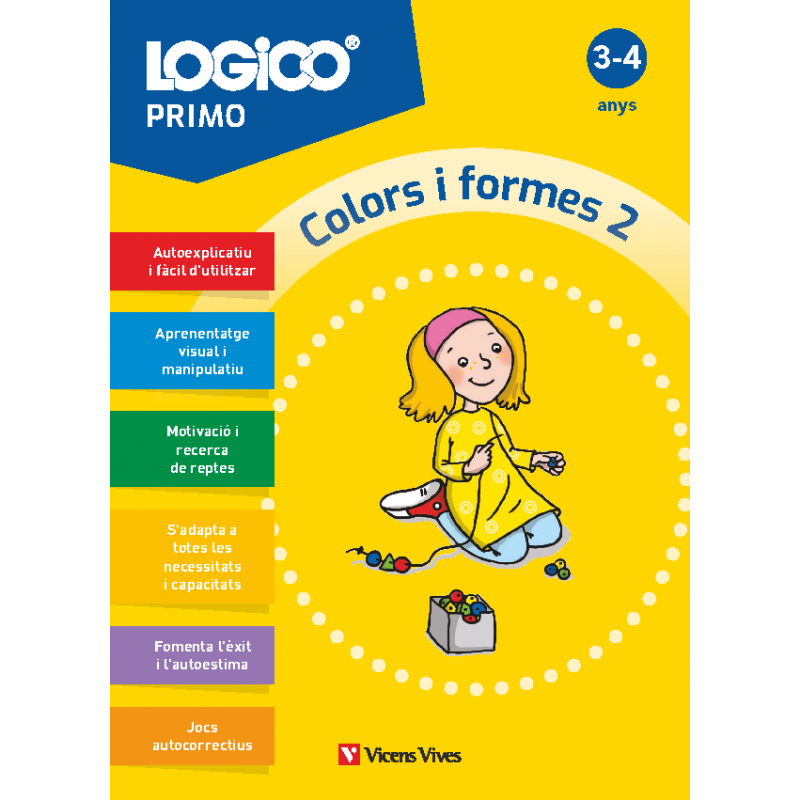 Logico Primo. Colors i formes 2 (3-4 anys)