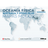 Pack 50 Mapas mudos Oceanía física con actividades