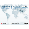 Pack 50 Mapas mudos España política con actividades