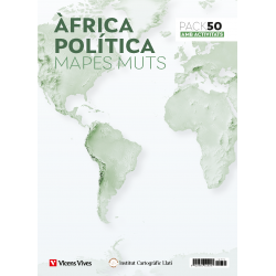 Pack 50 Mapes muts Àfrica política amb activitats