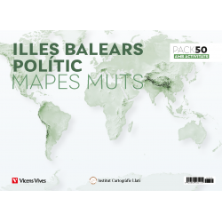 Pack 50 Mapes muts Illes Balears polític amb activitats