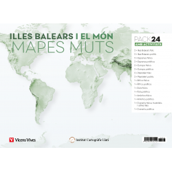 Pack 24 Mapes muts Illes Balears amb activitats