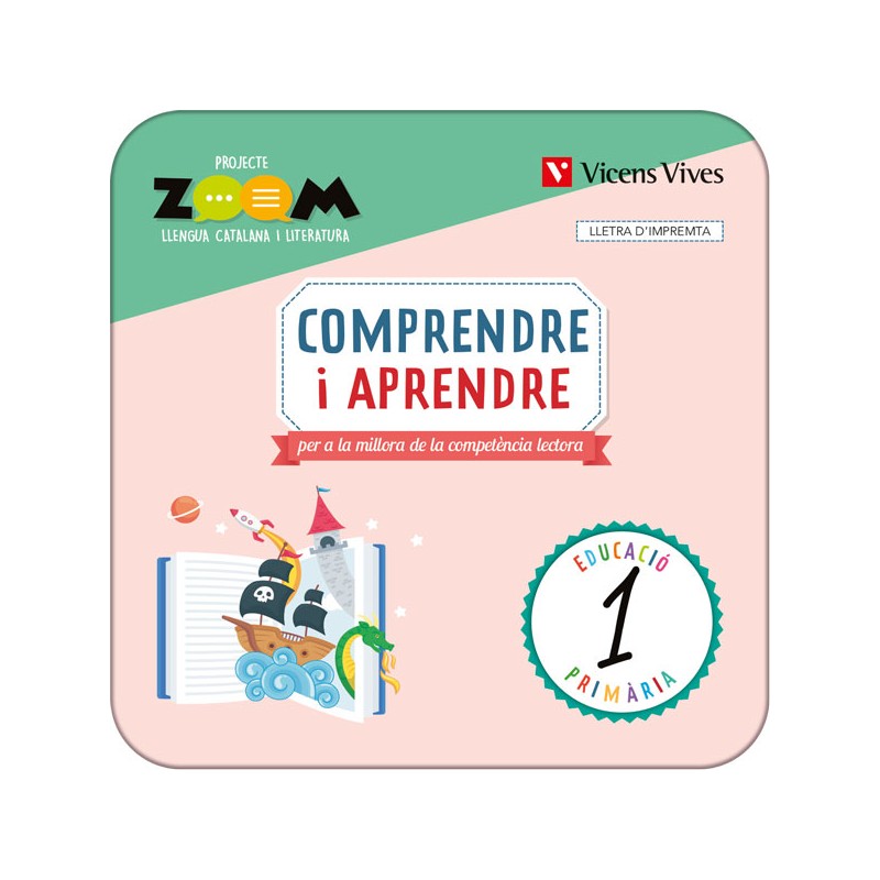 Comprendre i aprendre 1. Lletra d'impremta P. Zoom. (Edubook)