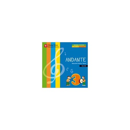 Andante 3. CD Material Auditivo. Galicia