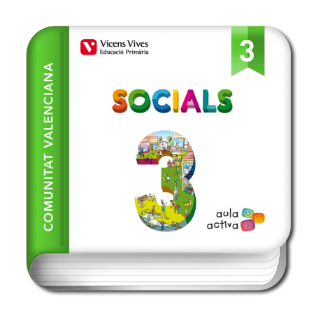 Socials 3. Comunitat Valencia. (Digital)  (Aula Activa)