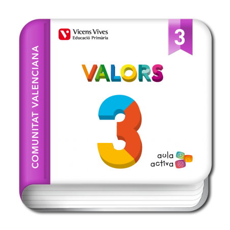 Valors 3. Comunitat Valenciana. (Digital)  (Aula Activa)