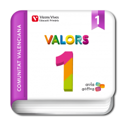 Valors 1 . Comunitat Valenciana. (Digital) (Aula Activa)