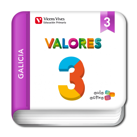 Valores 3. Galicia. (Digital) (Aula Activa)