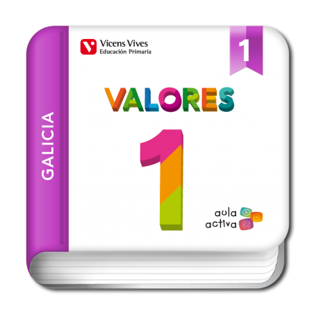 Valores 1 Galicia. (Digital) (Aula Activa)