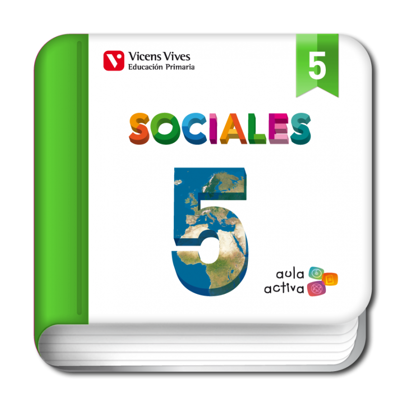 Sociales 5. (Digital) (Aula Activa)