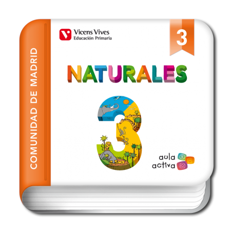 Naturales 3. Comunidad de Madrid. (Digital) (Aula