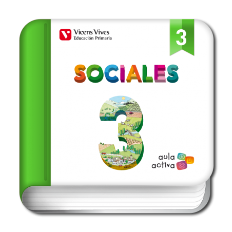 Sociales 3. (Digital) (Aula Activa)