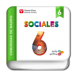 Sociales 6. Comunidad de Madrid. (Digital) (Aula A