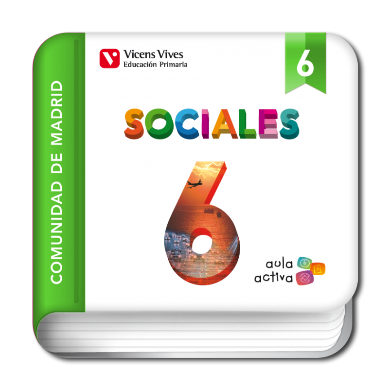 Sociales 6. Comunidad de Madrid. (Digital) (Aula A