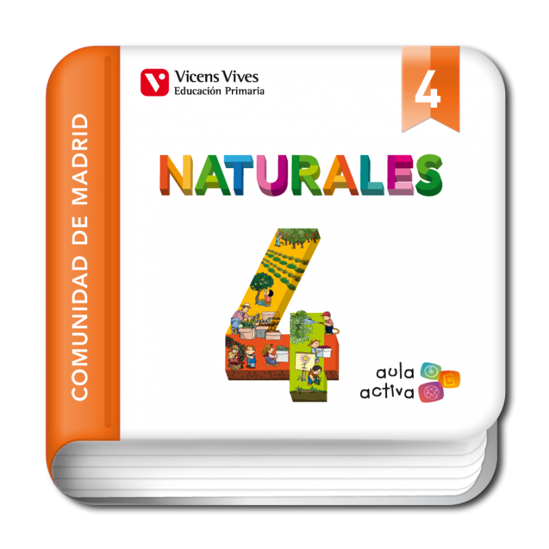 Naturales 4. Comunidad de Madrid. (Digital) (Aula