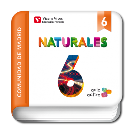 Naturales 6. Comunidad de Madrid. (Digital) (Aula