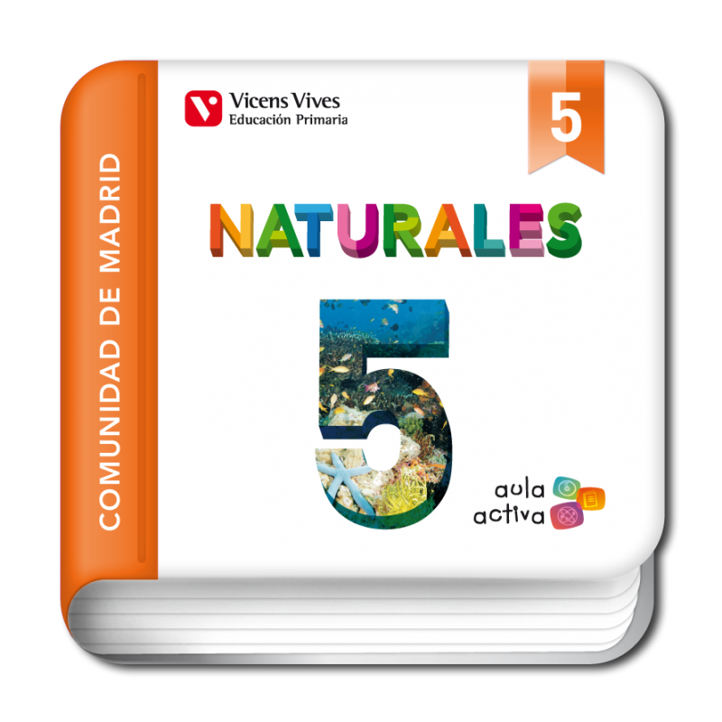 Naturales 5. Comunidad de Madrid. (Digital) (Aula Activa)