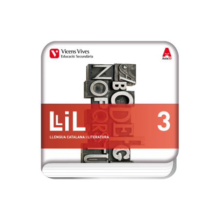 LLiL 3. Llengua catalana i Literatura. (Digital) (Aula 3D)