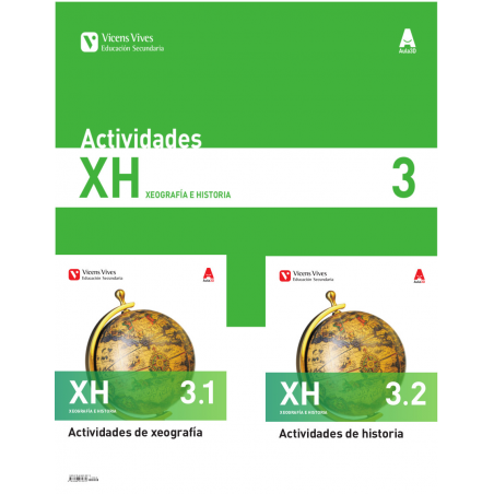 XH 3. Xeografía e Historia. Galicia. Actividades 1 e 2.(Aula 3D)