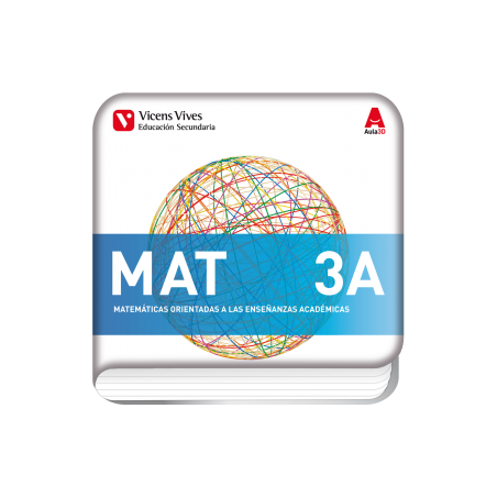 MAT 3 A. Matemáticas enseñanzas académicas. (Digital) (Aula 3D)