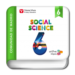 Social Science 6. Comunidad de Madrid. Book and CD. (Digital) (Active Class)